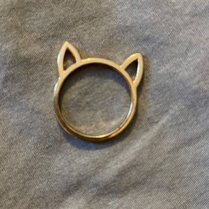 NWOT Cat ear ring